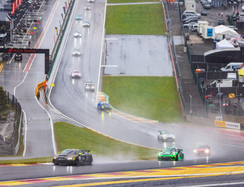 ALEXANDRE ETAIT PRÉSENT CE WEEK-END POUR LA TROISIÈME MANCHE DU CHAMPIONNAT GT4 EUROPEAN SERIES A SPA.